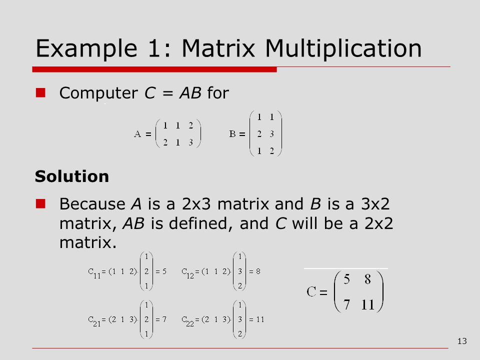 Multiplicacion matriz 3x3